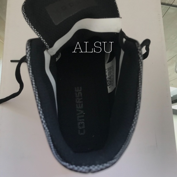 Converse Ctas Modern HI Black Stars White W AUTHEN - Picture 7 of 8